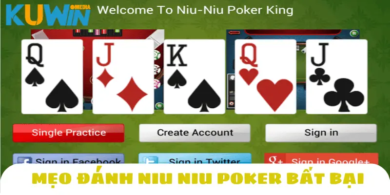 Mẹo chơi game Niu Niu Poker hiệu quả